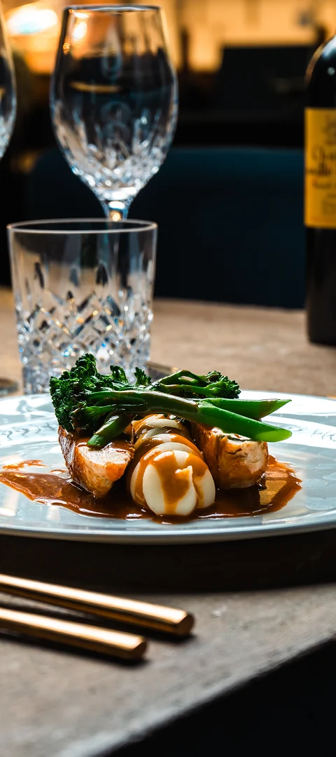 A dish from the menu